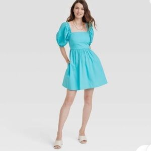 💖Host Pick💖 NWOT A New Day Blue Cinderella Dress